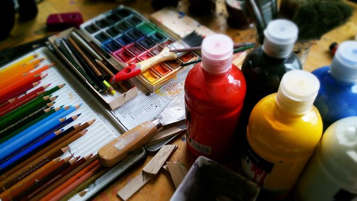 Atelier d'Arts plastiques, avec Didier Windels