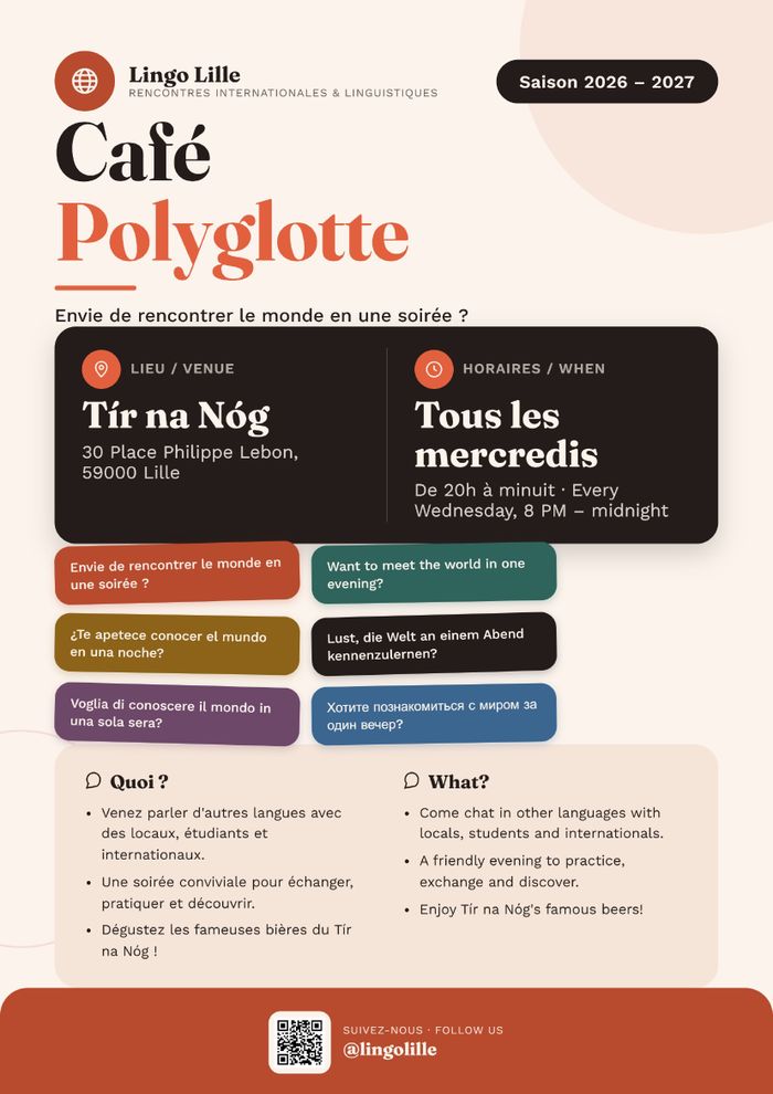 Soirée polyglotte