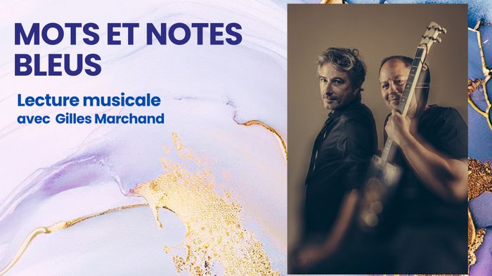 Mots et notes bleus