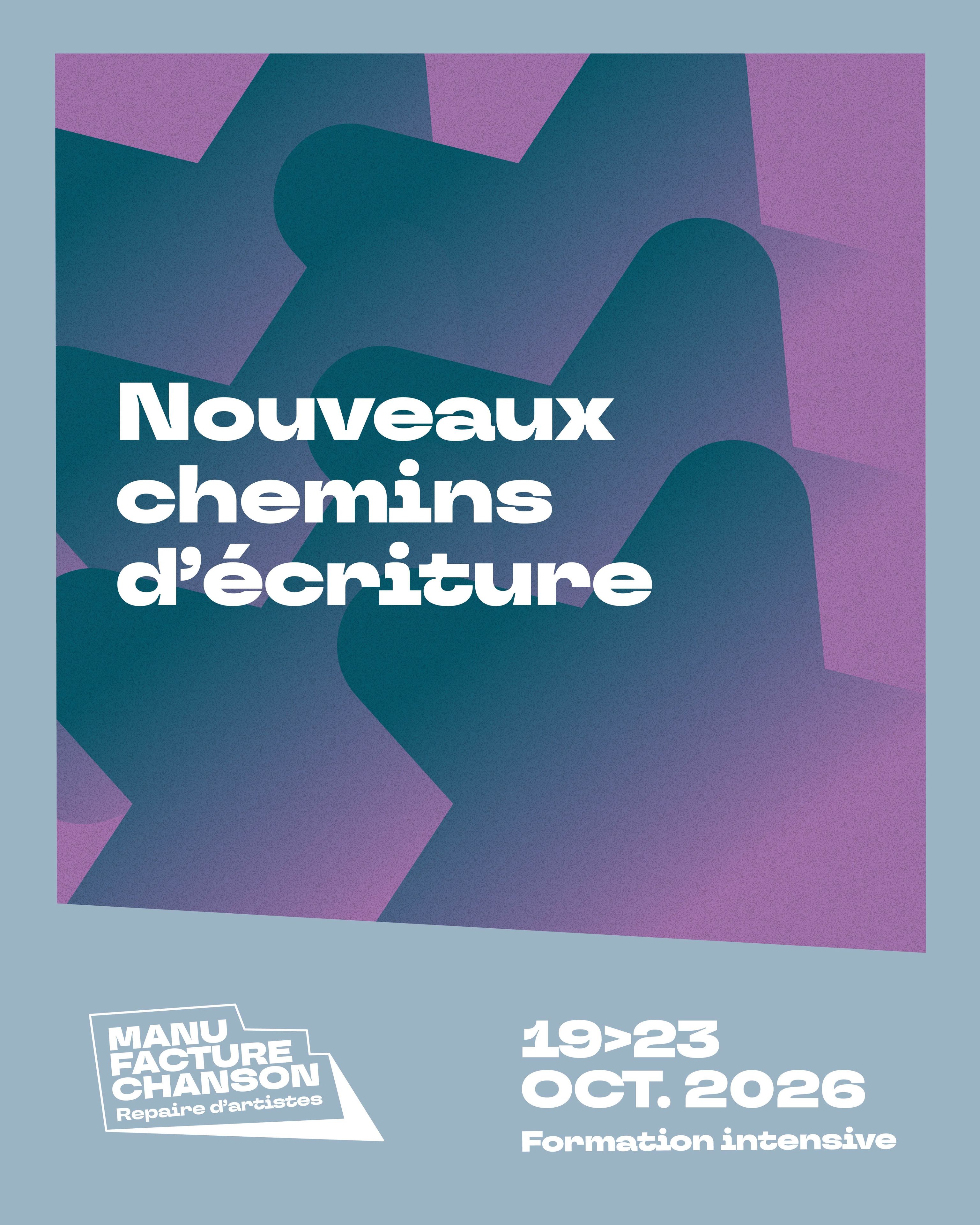 Stage - Nouveaux Chemins d’Écriture