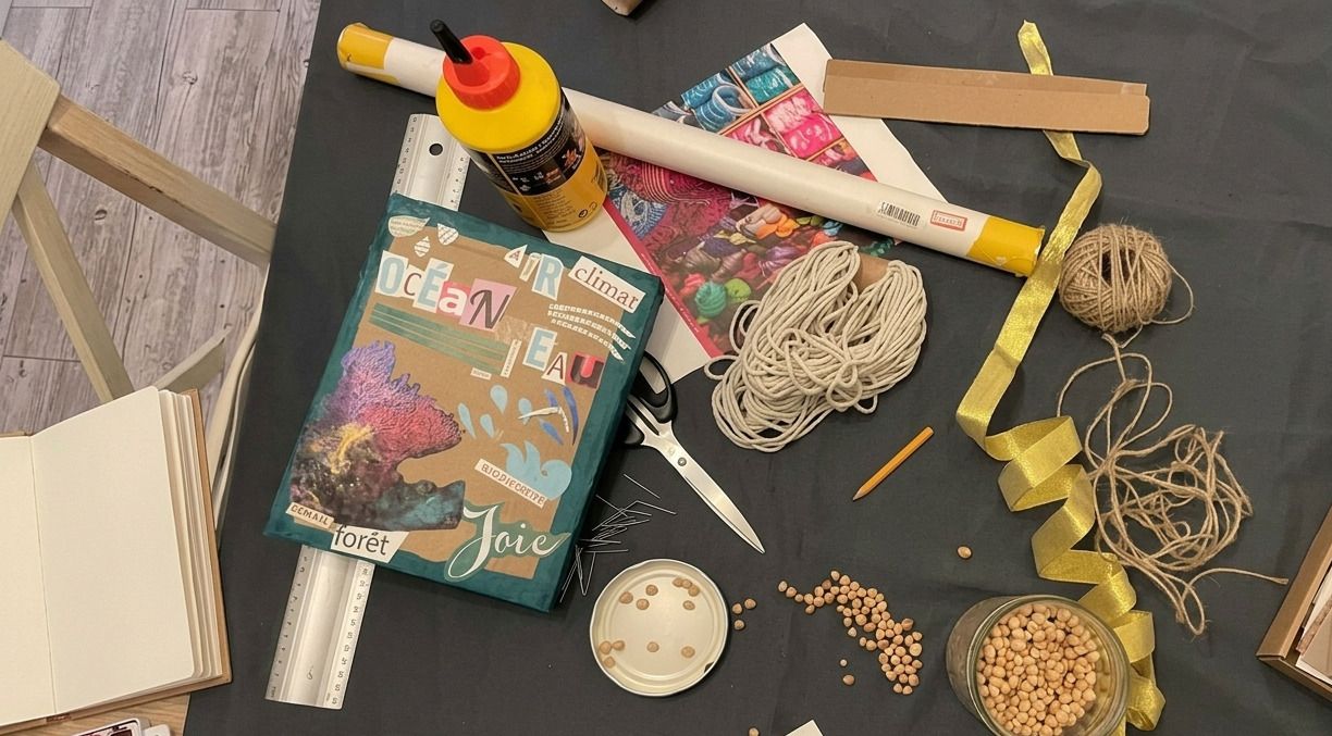 Atelier "Graines de Pluie" de lutherie recyclée [Atelier musical de Réemploi]