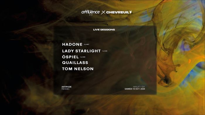 Affluence x Chevreuil • Hadone, Lady Starlight, Ospiel..