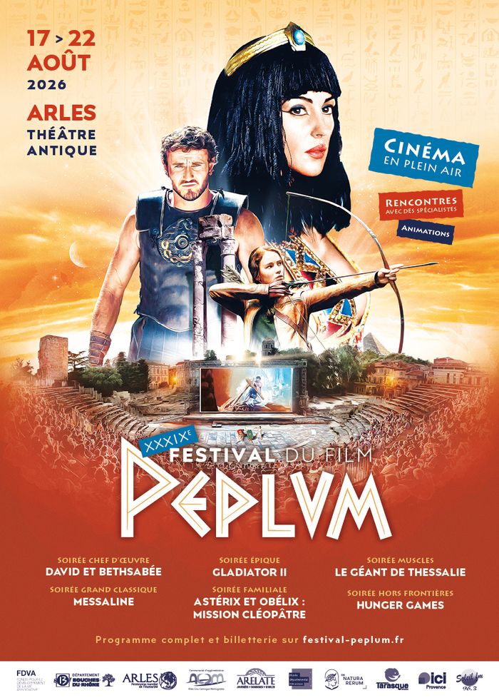 Affiche — 39e Festival du Film Peplum