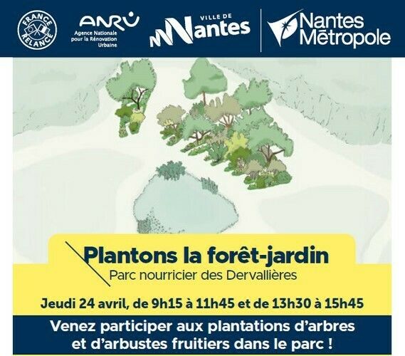 Plantons la forêt-jardin - Plantation participative