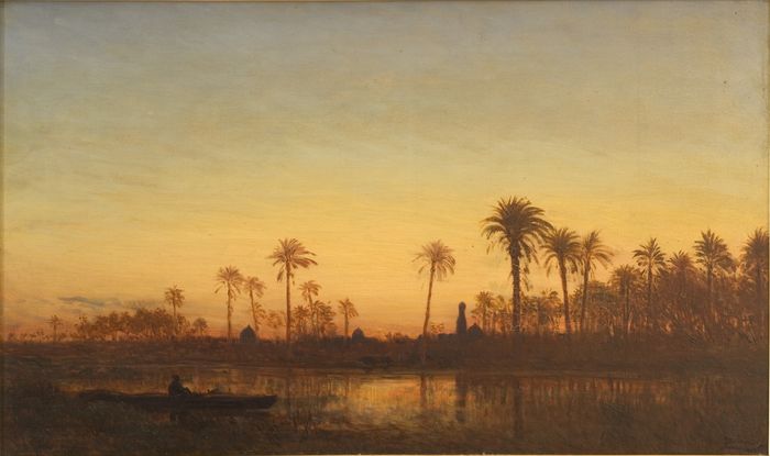 Thés artistiques : carte postale de l’Égypte antique