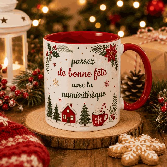 Goûters numériques : créez une tasse unique pour les fêtes
