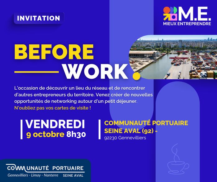BEFORE WORK (92) - 9 octobre à 8h30