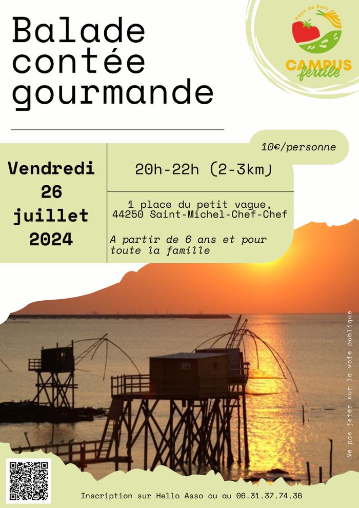 Balade contée gourmande