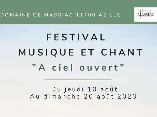 Festival Musique et chant à ciel ouvert