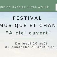 Festival Musique et chant à ciel ouvert
