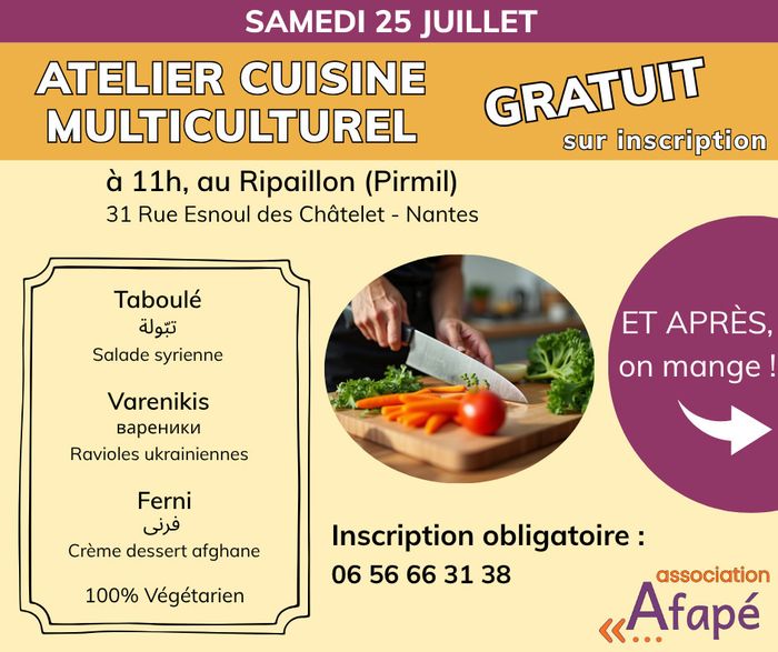 Atelier cuisine multiculturel