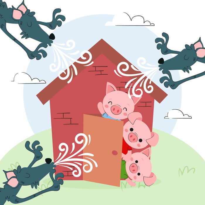 Séance de contes : Les trois petits cochons