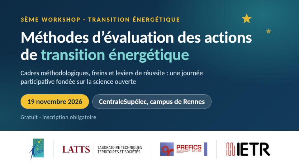 Méthodes d'évaluation des actions de transition énergétique ?