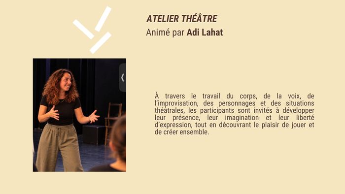 ATELIER DE THÉÂTRE