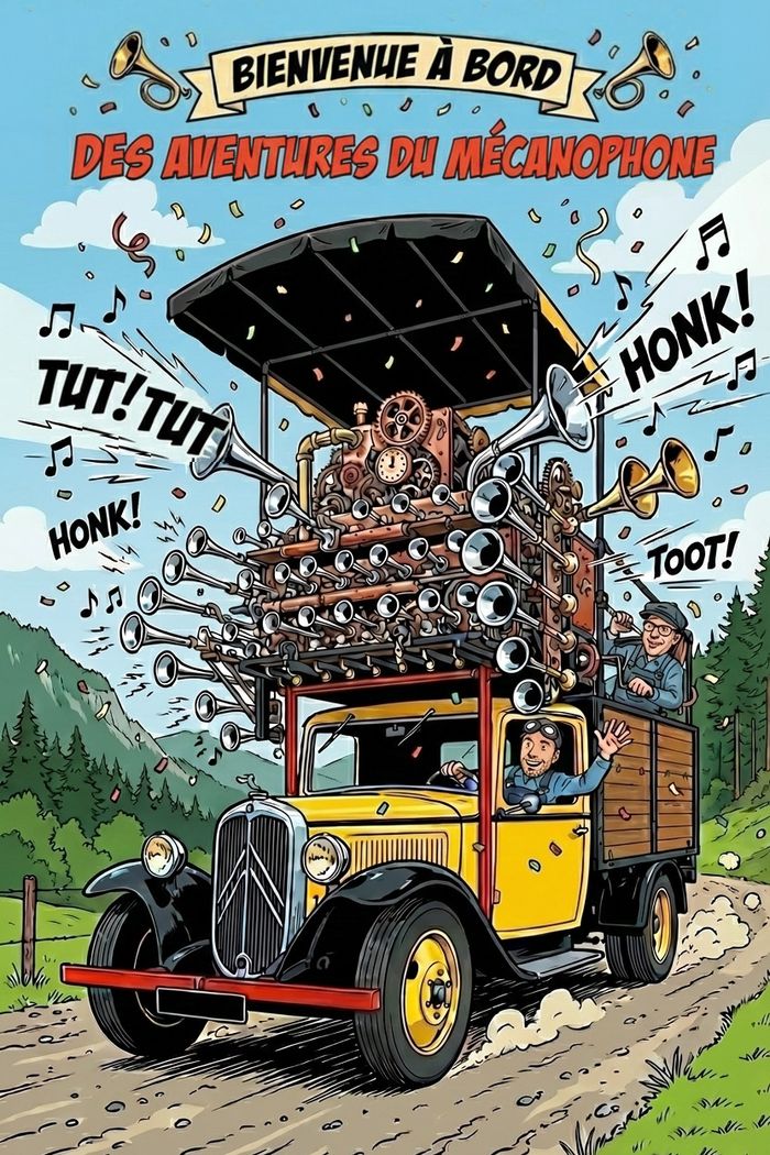 Le Mécanophone fait escale à Montpeyroux !