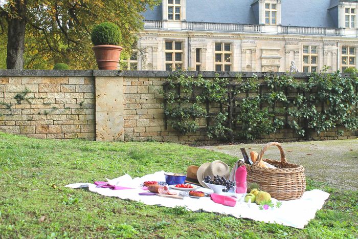 "Pink nique" en musique dans le jardin du château