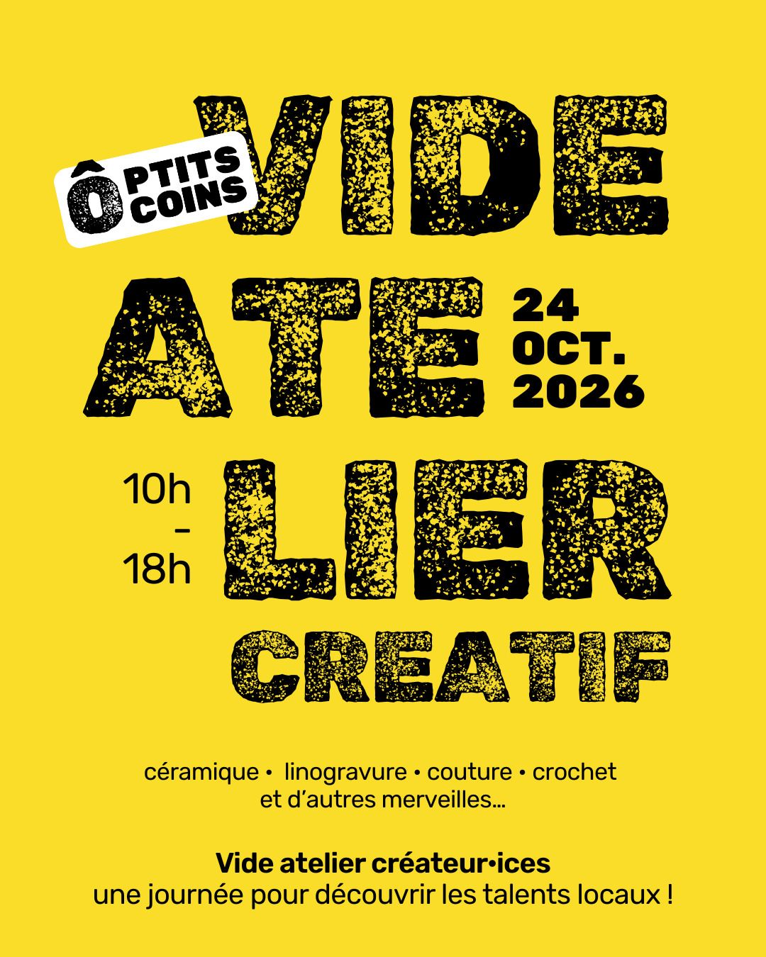 Vide atelier créateur·ices