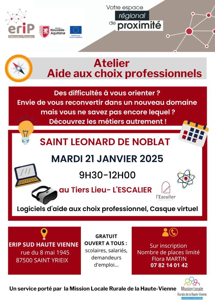 ATELIER D'ORIENTATION