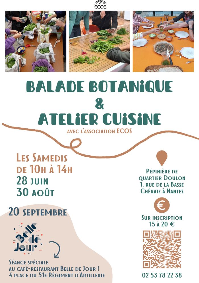 ECOS - Balade Botanique & Atelier Cuisine