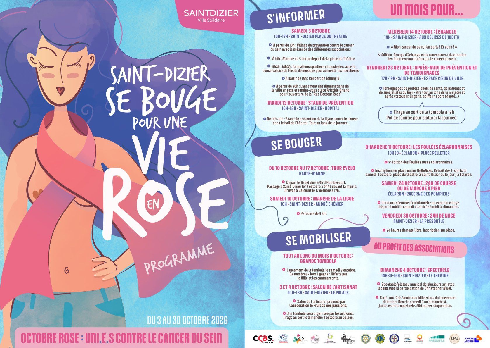 SAINT-DIZIER SE BOUGE POUR UNE VIE EN ROSE