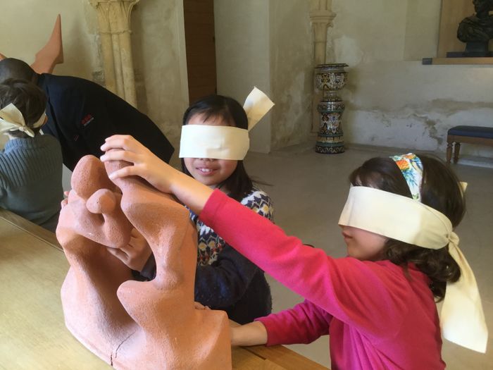 Visite guidée - Toucher sans voir / Art tactile au musée numérique