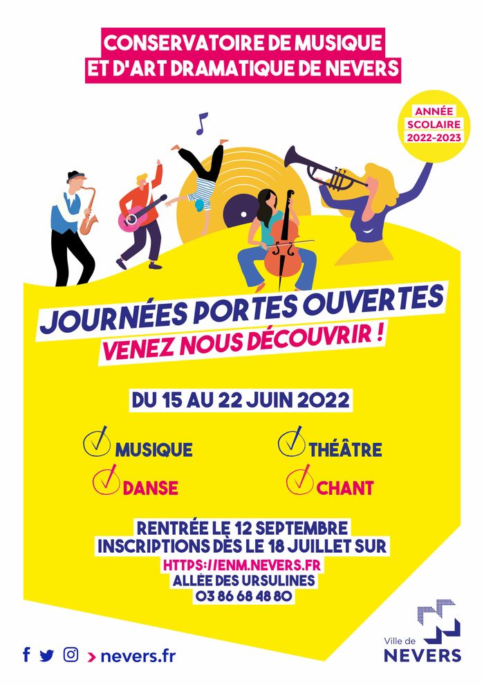 Portes ouvertes du Conservatoire de Musique et d'Art Dramatique à rayonnement départemental de Nevers