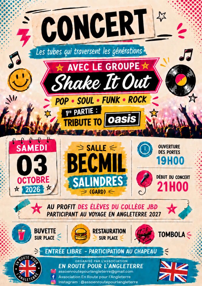 Concert du groupe "Shake It Out"
