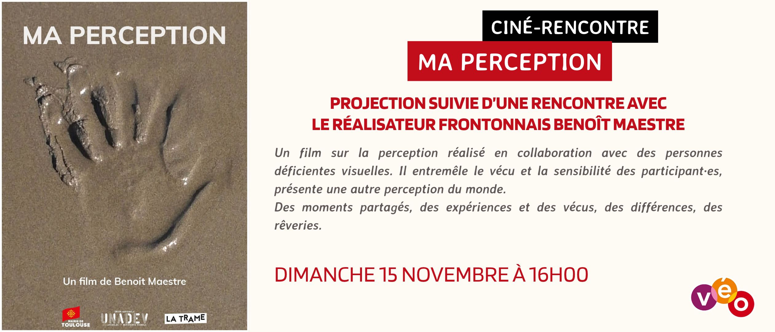 Film screening and discussion: "Ma Perception"