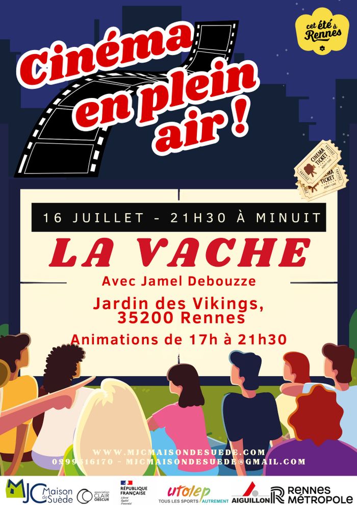 Visuel de l'événement Cinéma en Plein Air