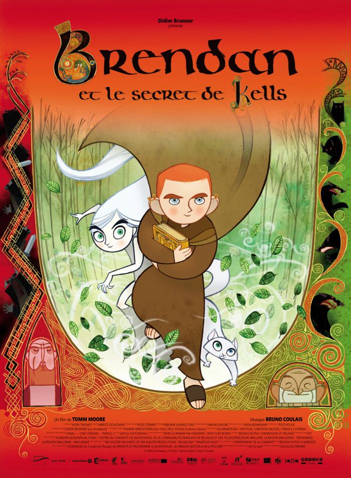 LES ÉCHOS DE LA PETITE COMÉDIE ★ BRENDAN ET LE SECRET DE KELLS DE TOMM MOORE ET NORA TWOMEY | 8+