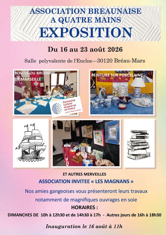 Exposition Association bréaunaise à quatre mains