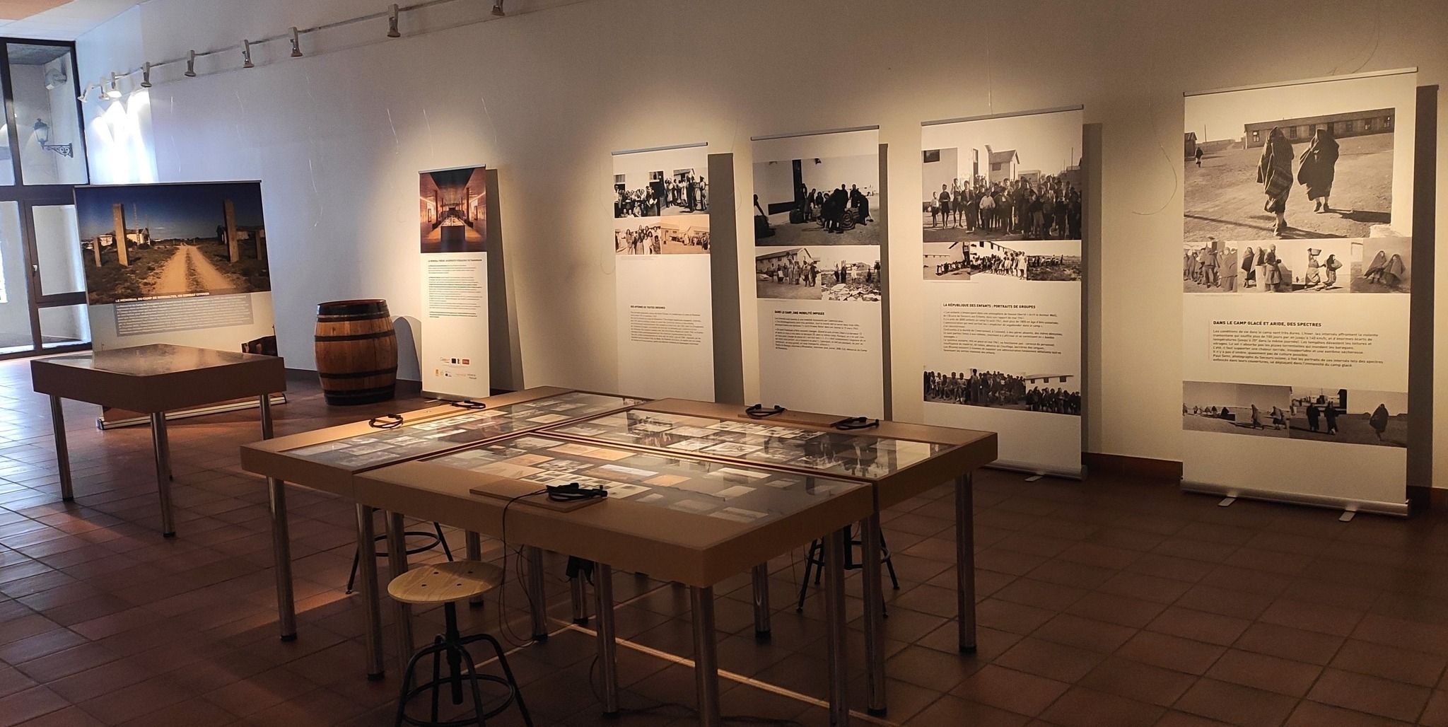 Échange autour de l'exposition "Mémorial Itinérant - Mémorial de Rivesaltes"
