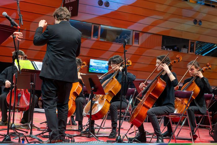 Cello concert at the Passage Pommeraye!