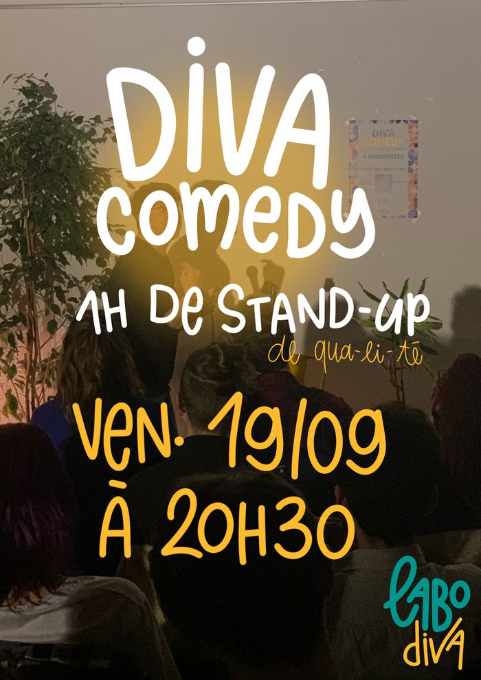 DIVA COMEDY de septembre - Soirée Stand-up du Labo Diva