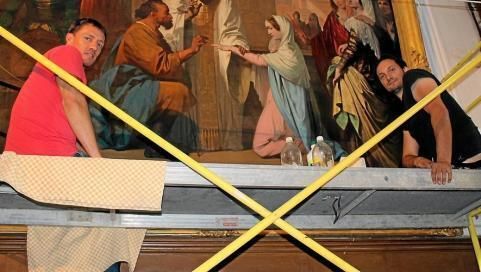 Découverte de la restauration des bois dorés et polychromes