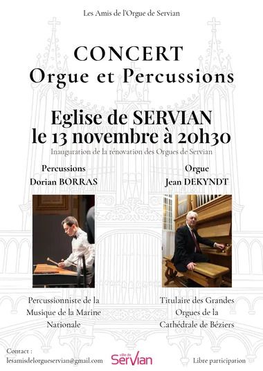 Concert Orgue et Percussions