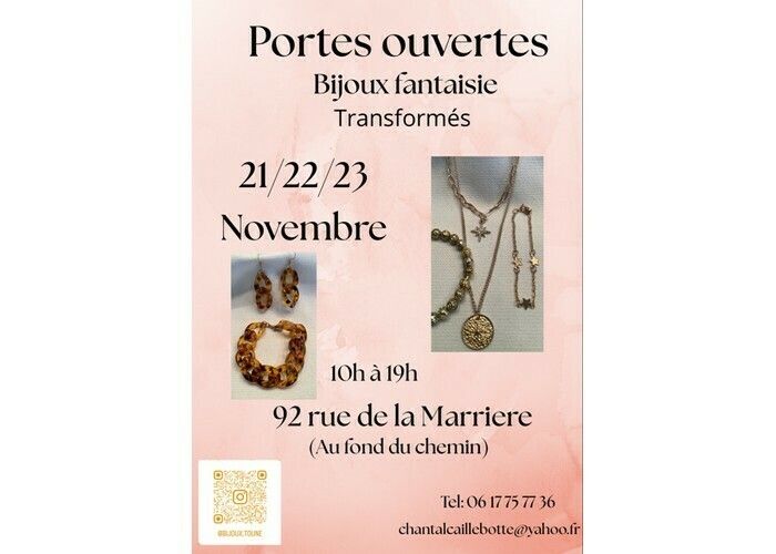 Portes ouvertes Atelier bijoux Toune