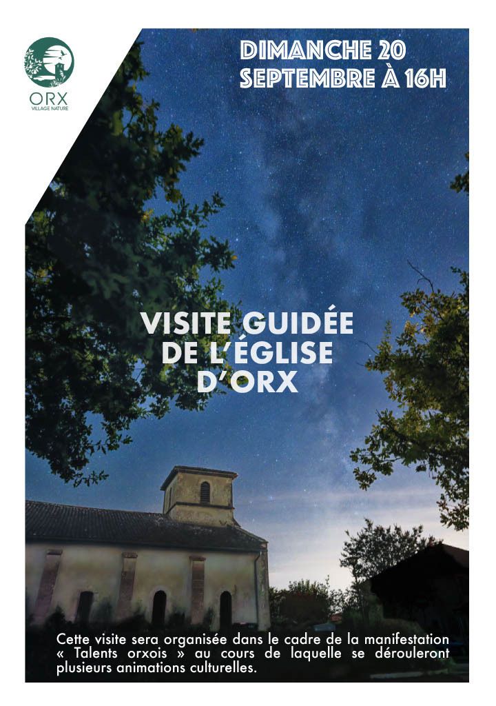 Visite commentée de l'église d'Orx