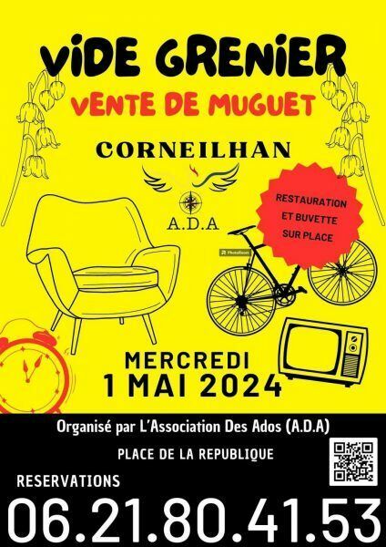 Vide-greniers - Vente de muguet