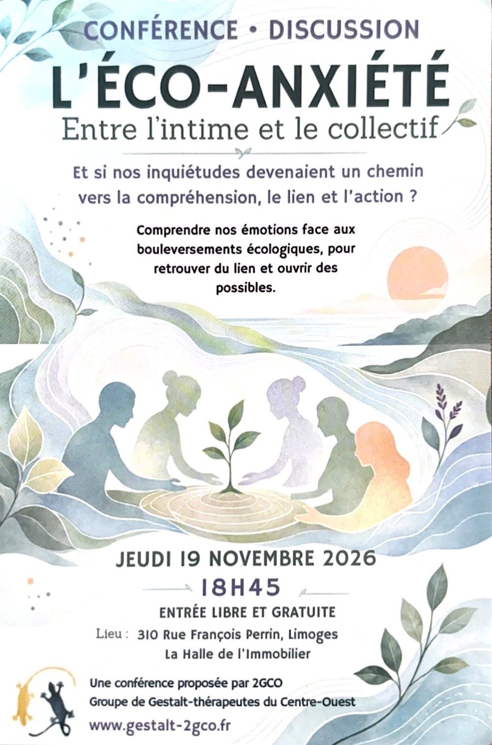 Conférence sur l'éco anxiété
