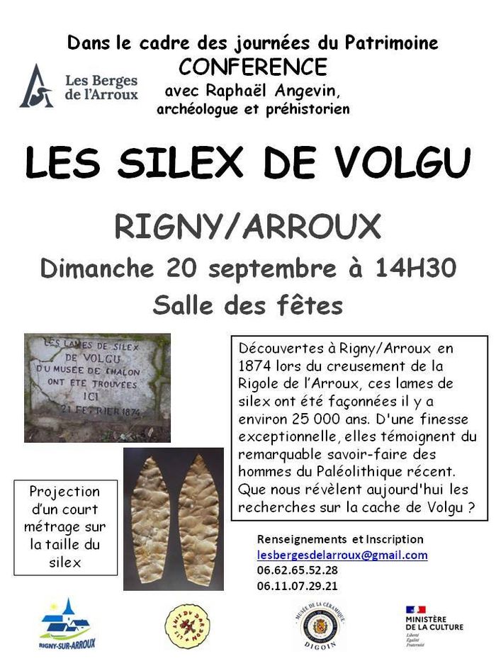 les silex de Volgu