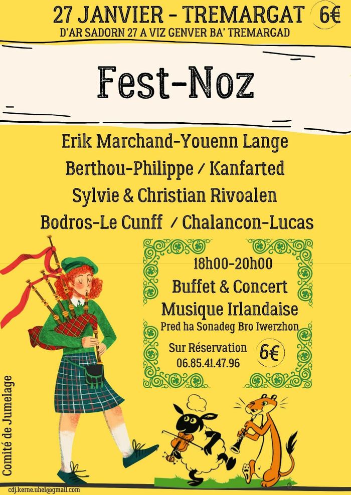 Fest-noz à Trémargat