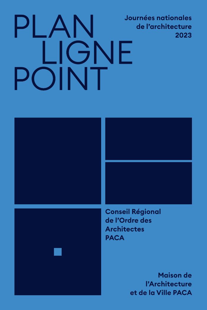 Publication sur l'architecture en PACA "Plan, ligne, point"