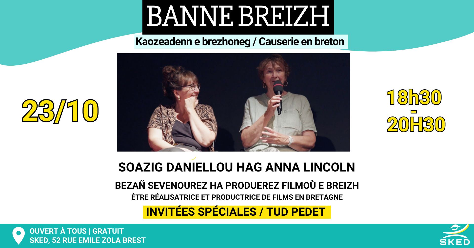 Causerie en breton avec Soazig Daniellou et Anna Lincoln