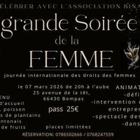 Grande Soirée de la Femme - défilé, interventions, spectacle, danses...