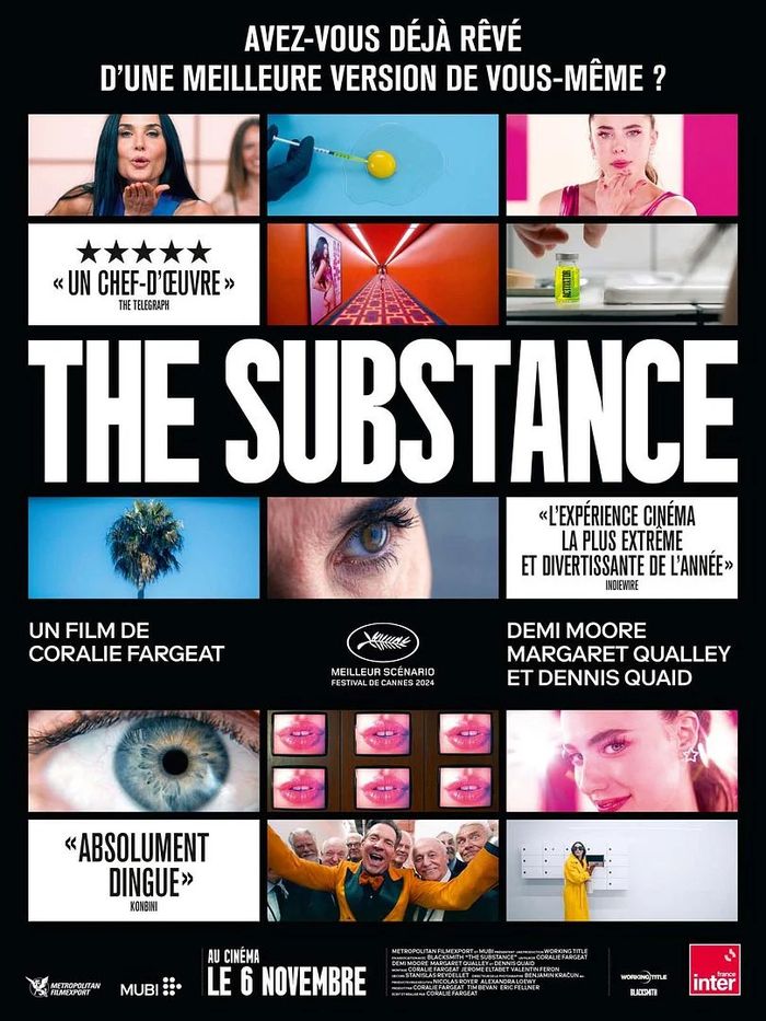 UIA • Ça tourne au cinéma : le septième art se met en scène #7 ★ THE SUBSTANCE de Coralie Fargeat