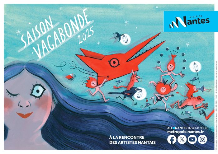 Saison Vagabonde : Déambulation en bateau sur l'Erdre