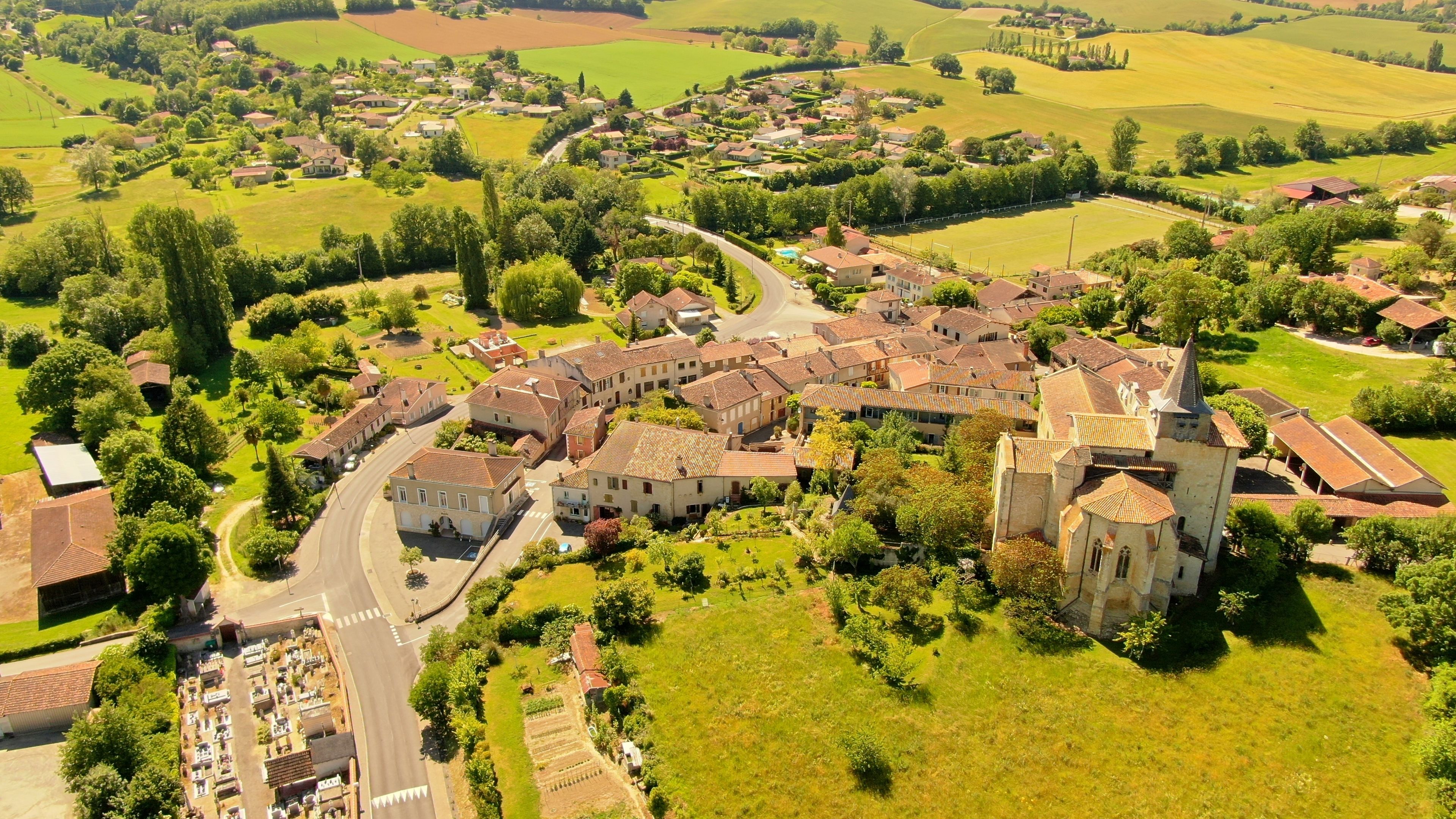 Visite de l'église de Pessan
