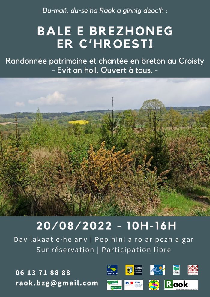 Randonnée en breton au Croisty (et balade chantée)