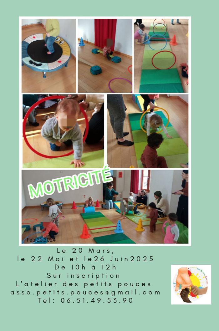Motricité pour enfants de - 4 ans
